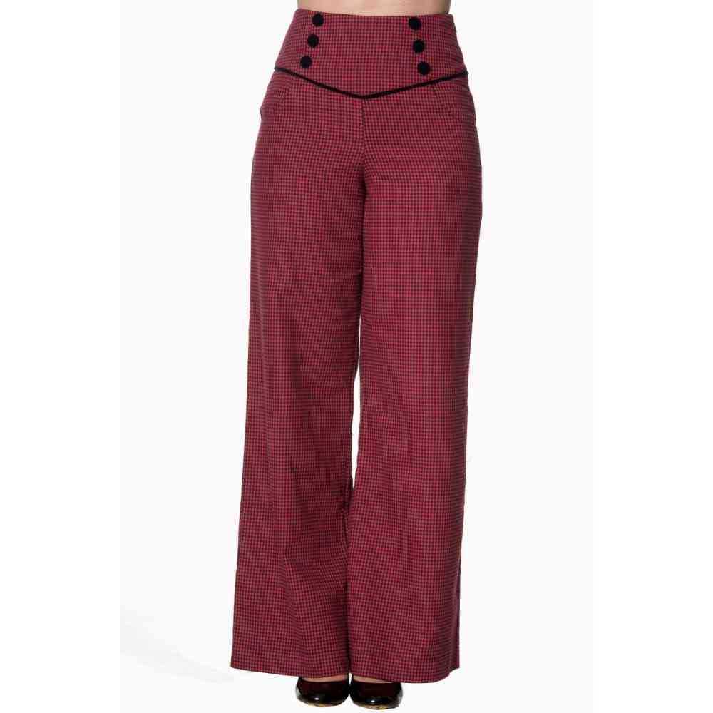 Dancing Days - SWEPT OFF HER FEET Pantalon large - Rouge Product image